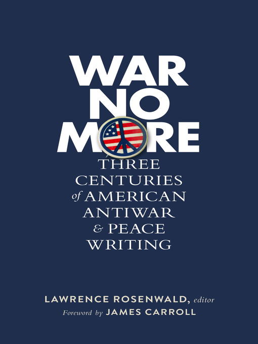 Title details for War No More by Lawrence Rosenwald - Wait list